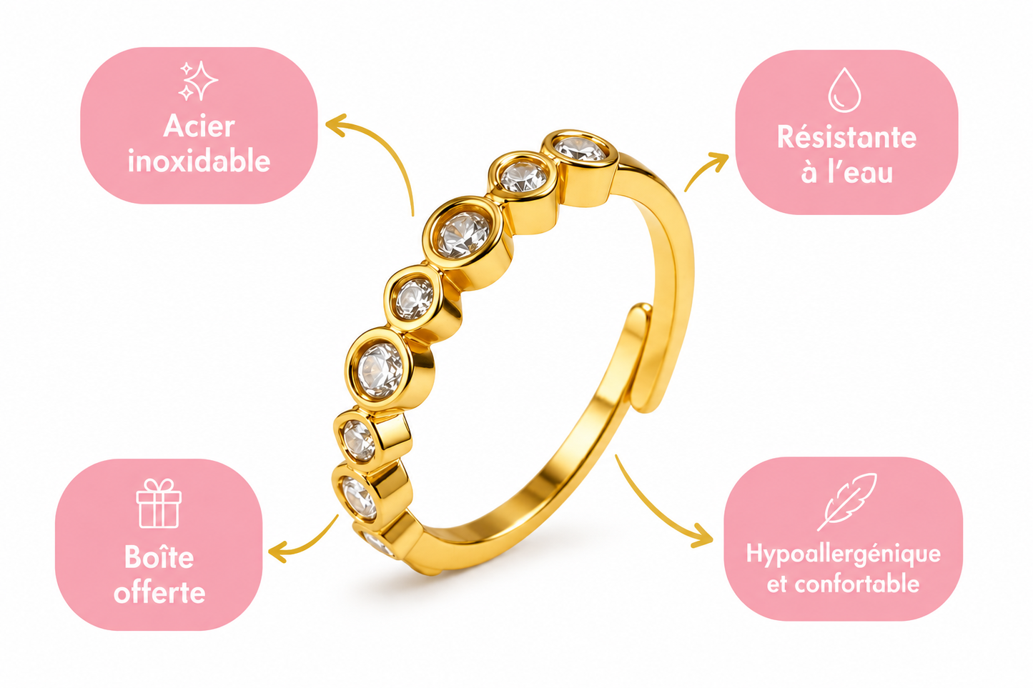 Bague Lumière